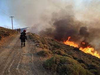 Σε ποιες περιοχές είναι υψηλός ο κίνδυνος πυρκαγιάς την Κυριακή
