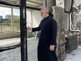 Ελπιδοφόρος: Η Αρχιεπισκοπή Αμερικής και η Ομογένεια προσφέρουν 420.000 δολ. για την αποκατάσταση του Βαλουκλή