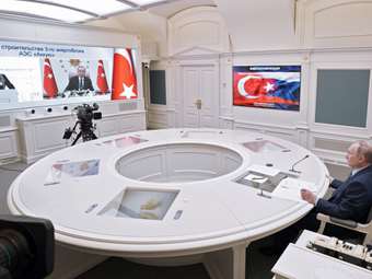 Τηλεφωνική επικοινωνία Πούτιν με Ερντογάν για τη Συρία