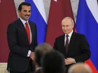 Συνάντηση Πούτιν με εμίρη του Κατάρ - Τι συζήτησαν για Συρία και Γάζα