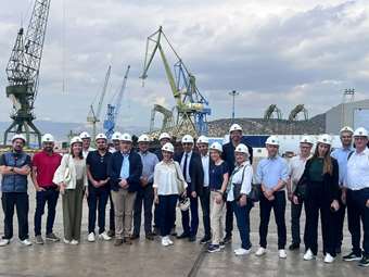 Ελληνογερμανικό Επιμελητήριο: Στα Ναυπηγεία Σκαραμαγκά και τον Οργανισμό Λιμένος Ελευσίνας 11 γερμανικές ναυτιλιακές