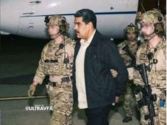 Ο Ν.  Μαδούρο οδηγείται δεμένος στις ΗΠΑ που θα καθοδηγήσουν τη "μετάβαση" στη Βενεζουέλα
