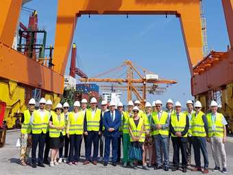 Θεσσαλονίκη: Επίσκεψη γερμανικής αντιπροσωπείας στην ΟΛΘ ΑΕ