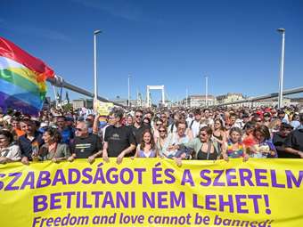 Ουγγαρία: Ρεκόρ συμμετοχής στο Pride της Βουδαπέστης, παρά την απαγόρευση των αρχών