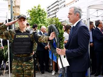 Θεσσαλονίκη: Τελετή στη μνήμη των 353.000 θυμάτων της Γενοκτονίας των Ποντίων