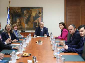 Συνάντηση Τ. Θεοδωρικάκου με αντιπροσωπεία της κρατικής αναπτυξιακής τράπεζας των ΗΠΑ