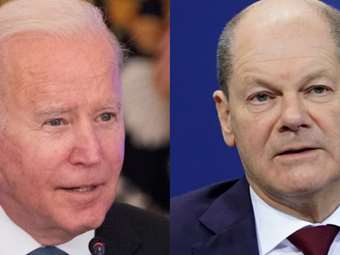 Σολτς και Μπάιντεν ενωμένοι απέναντι στον Τραμπ