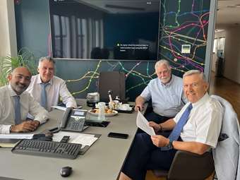 Συνάντηση Διοικήσεων Hellenic Train - ΟΣΕ με στόχο την ανάπτυξη ενός σύγχρονου και ασφαλούς σιδηροδρόμου