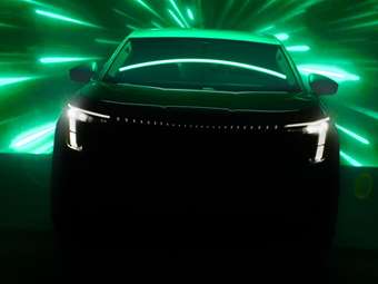 Teaser της Skoda για το νέο της ηλεκτρικό 7θέσιο SUV