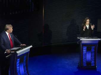 Η Κάμαλα Χάρις επιδιώκει ένα δεύτερο ντιμπέιτ, μολονότι ο Τραμπ το έχει αποκλείσει