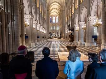Γαλλία: Επαναλειτουργία της Παναγίας των Παρισίων παρουσία Ντόναλντ Τραμπ