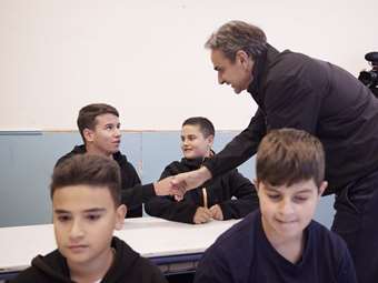 Κ. Μητσοτάκης από Ημαθία: Επανάσταση στην Παιδεία το ψηφιακό σχολείο