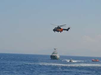 Διάσωση 24 αλλοδαπών νότια του Ταίναρου με συνδρομή της Frontex