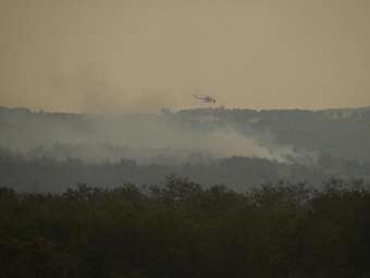 Χωρίς ενεργό μέτωπο η πυρκαγιά στο Αμμόβουνο Ορεστιάδας