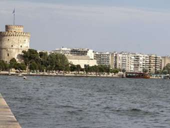 Ο Θερμαϊκός "άλλαξε όψη" από την κακοκαιρία Byron