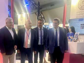 88η ΔΕΘ: Τα ερευνητικά επιτεύγματα του ΑΠΘ αναδείχθηκαν στα εγκαίνια του εκθεσιακού του χώρου