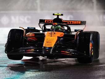 F1 GP Λας Βέγκας Κατατακτήριες: Άνετα ο Norris στην βροχή