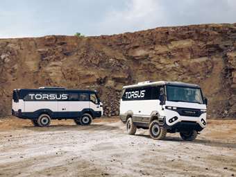 Το νέο Torsus Praetorian είναι το πιο σκληροτράχηλο off-road λεωφορείο στον κόσμο (εικόνες, video)