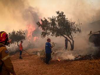66 πυρκαγιές εκδηλώθηκαν το τελευταίο 24ωρο