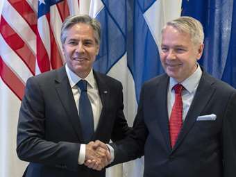 Μπλίνκεν: Η υποστήριξη της Ουκρανίας αποτελεί πρόκριμα για μία "πραγματική ειρήνη"