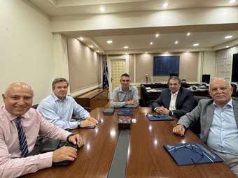 Συνάντηση ΕΒΕΠ με τον νέο υφυπουργό Εθνικής Οικονομίας και Οικονομικών Χρ. Δήμα