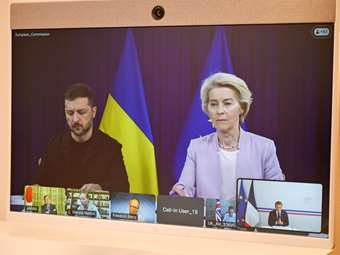 Ολοκληρώθηκε η τηλεδιάσκεψη του Συνασπισμού των Προθύμων: "Αν δεν συμφωνηθεί εκεχειρία, να αυξηθεί η πίεση στη Ρωσία"