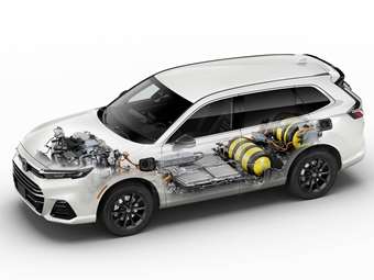 Κυψέλες υδρογόνου και πρίζα για το νέο Honda CR-V eFCEV