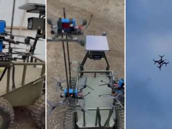 Ρωσία και Ουκρανία επιστρατεύουν ρομπότ εδάφους στον "πόλεμο των drones"