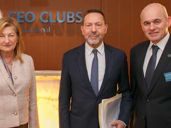 Αναπτύσσοντας γόνιμο διάλογο μεταξύ του Διοικητή της Τράπεζας της Ελλάδος και των μελών του CEO Clubs Greece