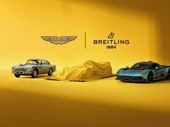 Aston Martin και Breitling ενώνουν δυνάμεις σε δρόμο και F1 (video)