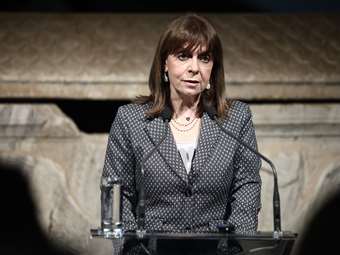 Το στρατόπεδο συγκέντρωσης Άουσβιτς-Μπίρκεναου, στην Πολωνία, επισκέφθηκε η Κατ. Σακελλαροπούλου