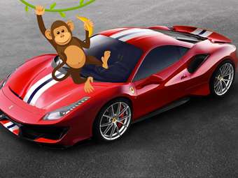 Μαϊμού Ferrari: Η εταιρεία κατέστρεψε τρία αυτοκίνητα και δεκάδες χιλιάδες προϊόντα