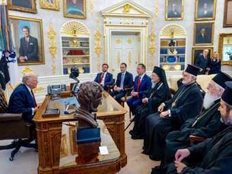 Αρχιεπίσκοπος Ελπιδοφόρος: Βαθιά ευγνώμων στον Τραμπ για το θέμα της Θεολογικής Σχολής της Χάλκης