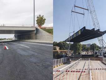 Σε κυκλοφορία τα οδικά έργα αποκατάστασης στην περιοχή του Ισθμού από τον Όμιλο AKTOR