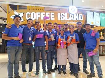 Coffee Island: Δεύτερο κατάστημα στην Ινδία