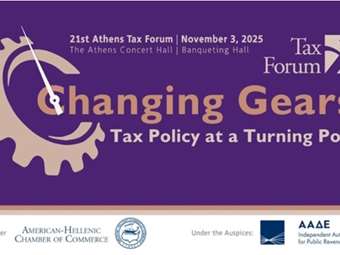 21ο ετήσιο Athens - Tax Forum  Changing Gears: Tax Policy at a Turning Point