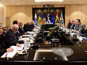 Σύσκεψη για θέματα δορυφορικών επικοινωνιών των Ενόπλων Δυνάμεων στο υπουργείο Εθνικής Άμυνας