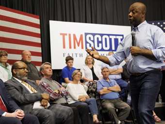 ΗΠΑ: Ο Αφροαμερικανός γερουσιαστής Τιμ Σκοτ θα διεκδικήσει το χρίσμα των Ρεπουμπλικανών για τις προεδρικές εκλογές