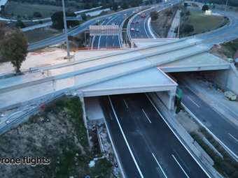 Έτοιμη η γέφυρα που θα φέρει τέλος στην ταλαιπωρία της Εθνικής Οδού