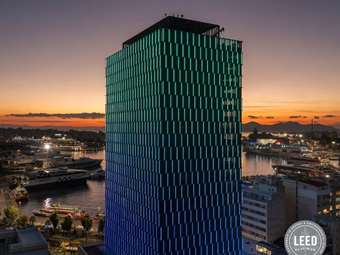 Πύργος Πειραιά: Λαμβάνει πιστοποίηση LEED Platinum - Ο πρώτος "πράσινος" ουρανοξύστης στην Ελλάδα