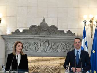 Συνάντηση Κ. Μητσοτάκη - Ρ. Μέτσολα την Παρασκευή