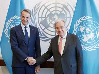 Το Κυπριακό στην πρώτη γραμμή της συνάντησης Μητσοτάκη-Γκουτέρες στη Νέα Υόρκη