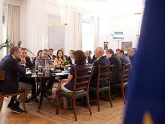 Συνάντηση Κ. Μητσοτάκη με MEDEF - Προοπτικές ενίσχυσης της ελληνογαλλικής συνεργασίας και νέων επενδύσεων