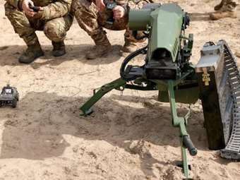 Η Ουκρανία αναπτύσσει μια στρατιά από στρατιωτικά ρομπότ εδάφους