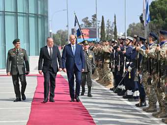 Ν. Δένδιας από Κύπρο: "Όχι" σε συμμετοχή της Τουρκίας στο SAFE αν συνεχίζει τις παράνομες ενέργειες