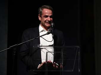 Στην εκδήλωση για την υπογραφή της σύμβασης κατασκευής του τμήματος Ηράκλειο-Χανιά του ΒΟΑΚ ο Κ. Μητσοτάκης