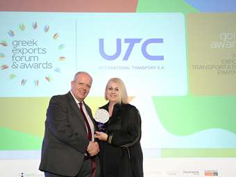 Σημαντικές διακρίσεις για την UTC International Transport S.A. και στα φετινά Greek Exports Awards