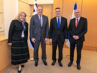 FM Gerapetritis in the Middle East: Shaping the next day in talks with regional counterparts