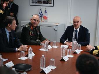 Στο Ναυτικό Κλιμάκιο Γαλλίας του Πολεμικού Ναυτικού ο Ν. Δένδιας