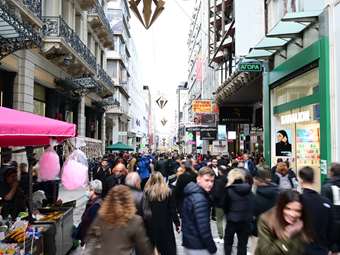 Πτώση 5,1% του τζίρου στο λιανεμπόριο τον Δεκέμβριο